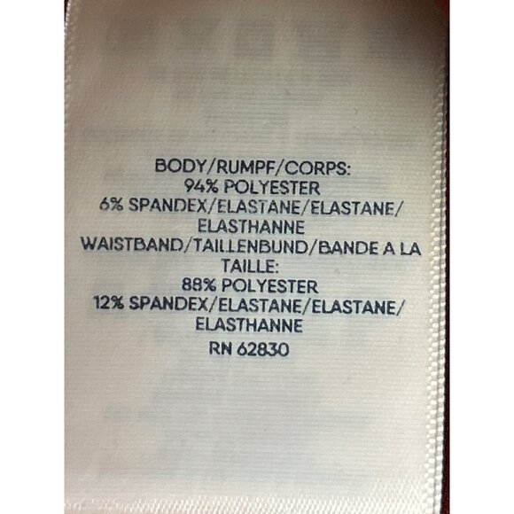 Lands End Rust Colored Elastic Waist Stretch Pants Small Athleisure Activewear - Picture 4 of 10